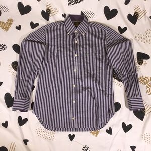 Tailorbyrd Long Sleeve Button Front Shirt